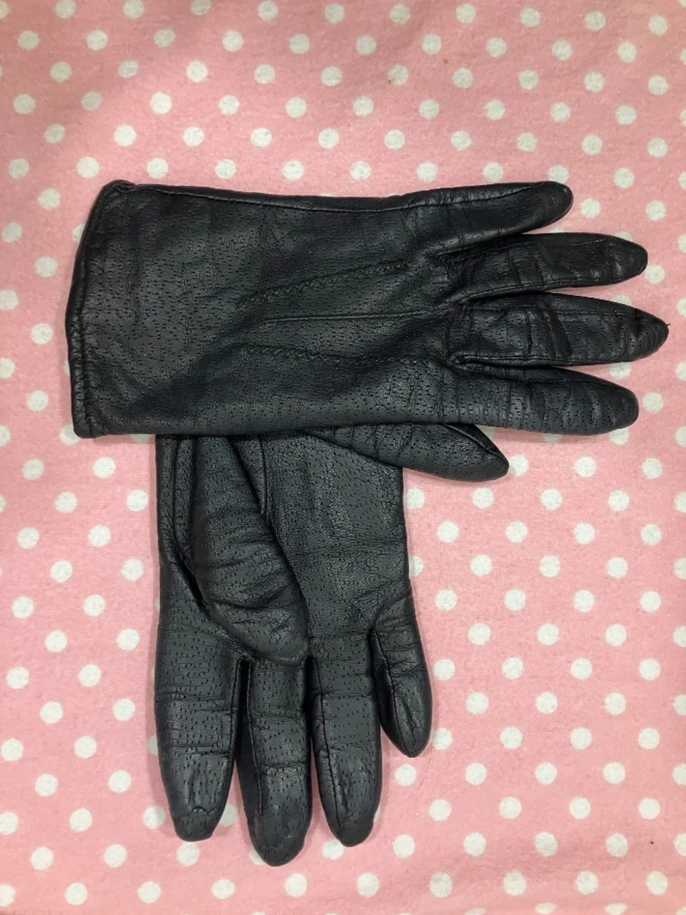 Vintage Fownes Leather gloves 7 1/2